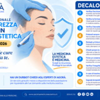 Giornata sicurezza cure in medicina estetica, Cavallini (Agorà): "E' atto medico" Giornata sicurezza cure in medicina estetica, Cavallini (Agorà): "E' atto medico"