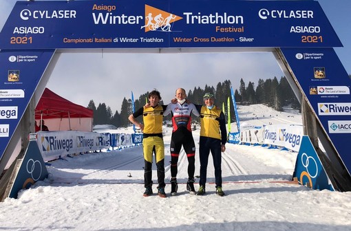 Winter Thriathlon: quattro medaglie cuneesi ai Campionati Italiani individuali