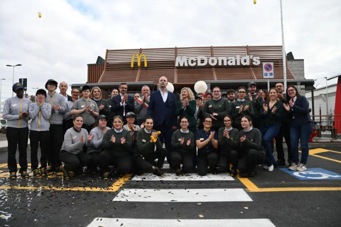 McDonald’s apre nel Bergamasco l’ottocentesimo ristorante in Italia McDonald’s apre nel Bergamasco l’ottocentesimo ristorante in Italia