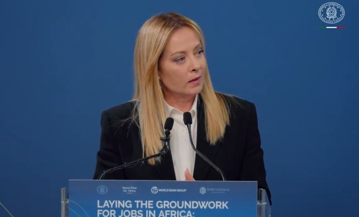 Meloni “Roma diventi hub europeo per investimenti in Africa” Meloni “Roma diventi hub europeo per investimenti in Africa”