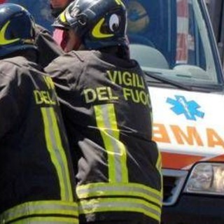 Sondrio, precipitato un elicottero con 5 persone a bordo Sondrio, precipitato un elicottero con 5 persone a bordo