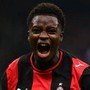 Milan-Bologna, Theate, che disastro: Cissè ringrazia e fa 1-1 Milan-Bologna, Theate, che disastro: Cissè ringrazia e fa 1-1