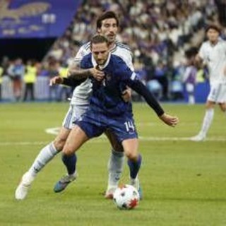Ascolti tv 2 ottobre, Francia-Italia su Rai1 domina con il 40,8% di share Ascolti tv 2 ottobre, Francia-Italia su Rai1 domina con il 40,8% di share