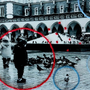 Uno scatto di Chiara Tarditi, rielaborato con la tecnica del ricamo su fotografia