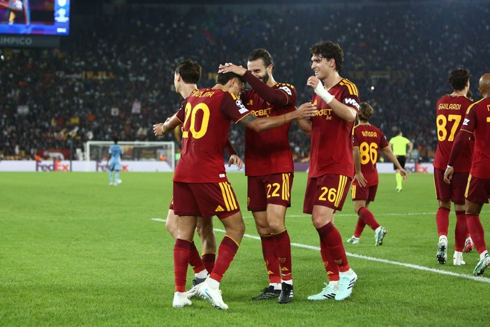 Poker giallorosso in Champions, la Roma travolge lo Slovan Bratislava 4-0 Poker giallorosso in Champions, la Roma travolge lo Slovan Bratislava 4-0