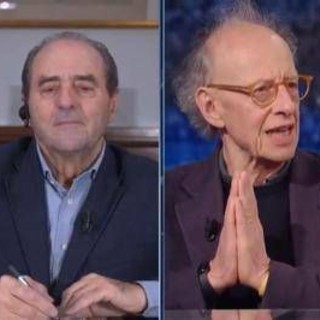 Referendum giustizia, duello tra Di Pietro e Colombo a Che tempo che fa Referendum giustizia, duello tra Di Pietro e Colombo a Che tempo che fa