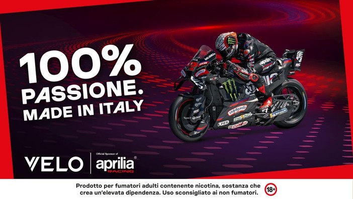 VELO e Aprilia Racing insieme al GP di San Marino e della Riviera di Rimini VELO e Aprilia Racing insieme al GP di San Marino e della Riviera di Rimini