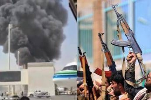 Guerra in Iran, attacchi Houthi contro l'aeroporto di Riad: morti 3 cittadini sauditi Guerra in Iran, attacchi Houthi contro l'aeroporto di Riad: morti 3 cittadini sauditi