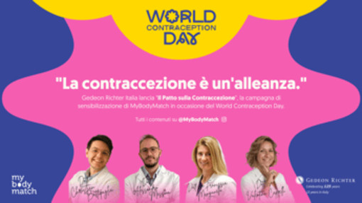 World Contraception Day, Gedeon Richter Italia lancia patto sulla contraccezione