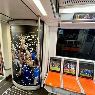 Atac, “Tra sport e trasporto” la mostra di foto nei vagoni della metro A