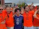 Mondiali, tifoso del Giappone 'superstar'... nella festa dell'Olanda Mondiali, tifoso del Giappone 'superstar'... nella festa dell'Olanda